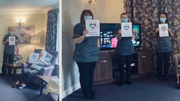 Sunderland care Residents rejoice as the end of lockdown is in sight